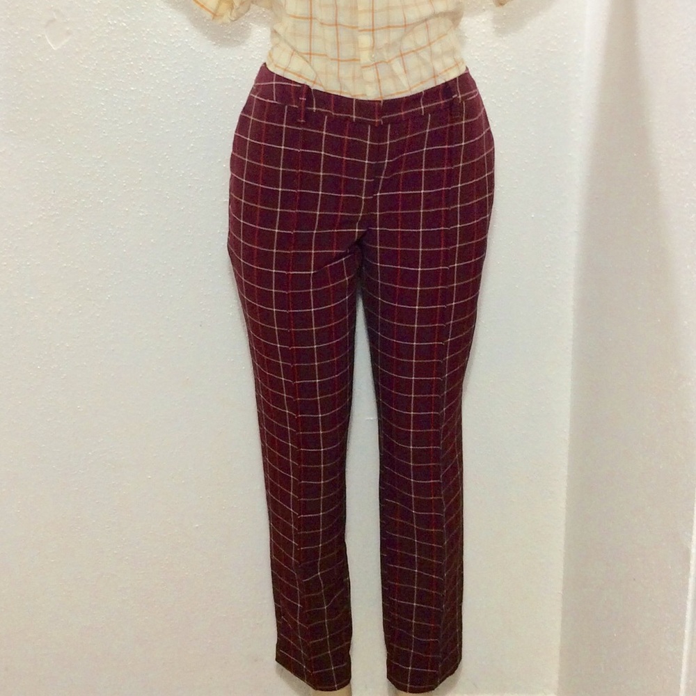Cato plaid Contemporary pants